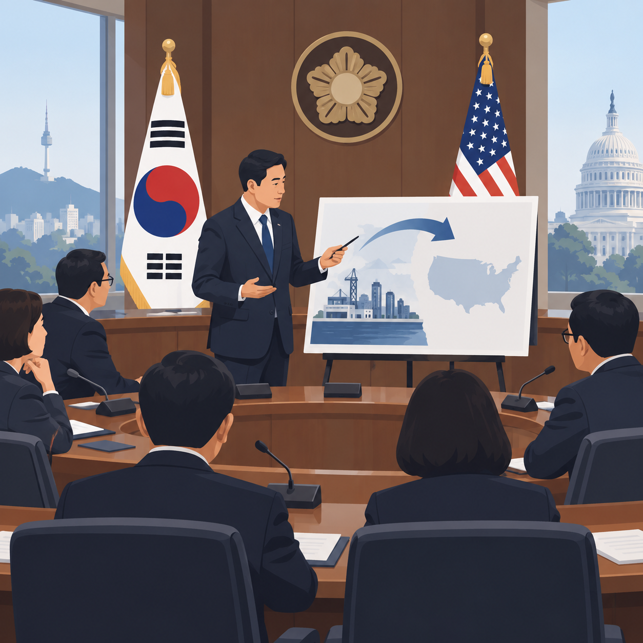 韩国政府将向国会说明3500亿美元对美投资项目
