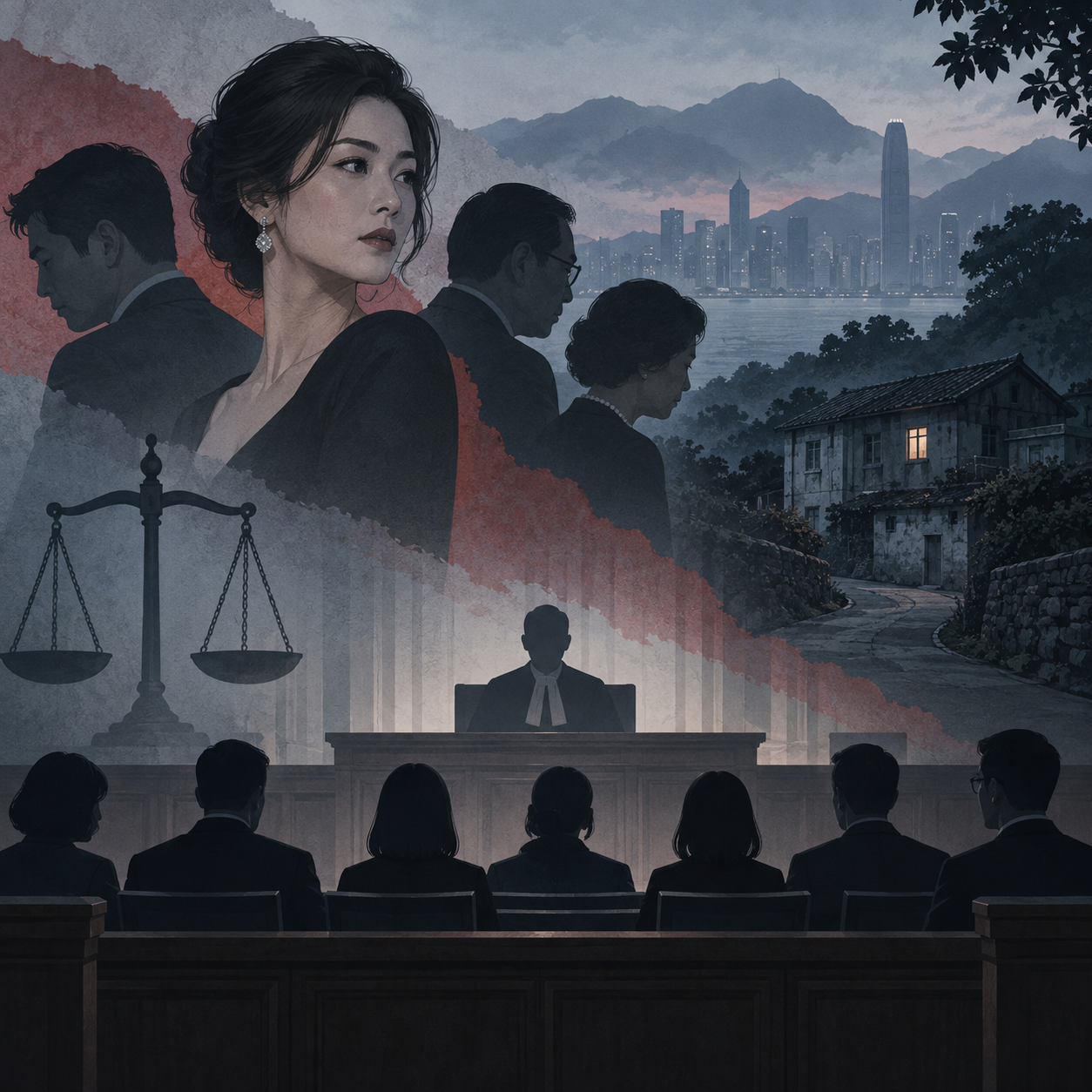 香港名媛蔡天凤前夫因谋杀案受审