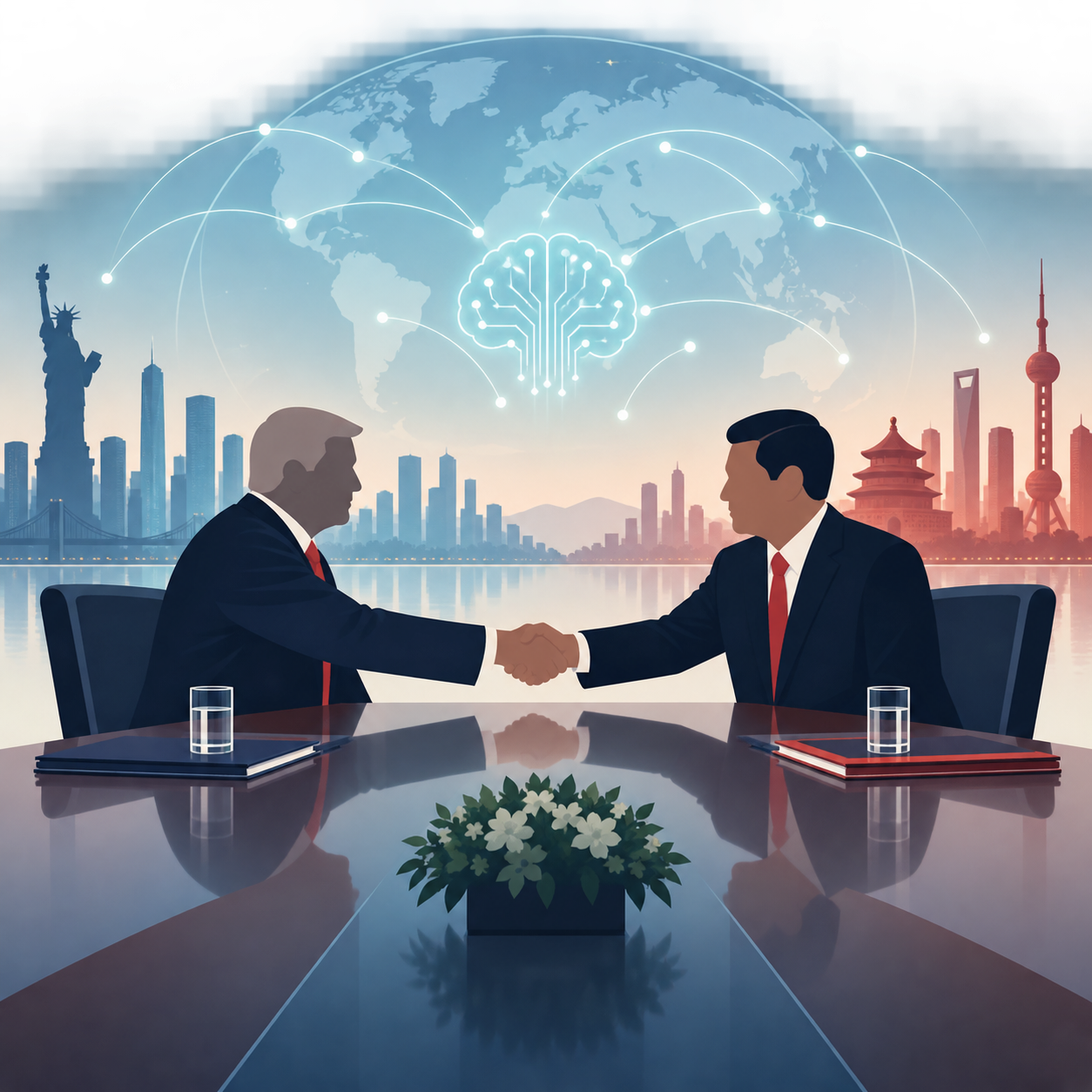 美国财长称与中方就贸易和人工智能会谈“非常成功”