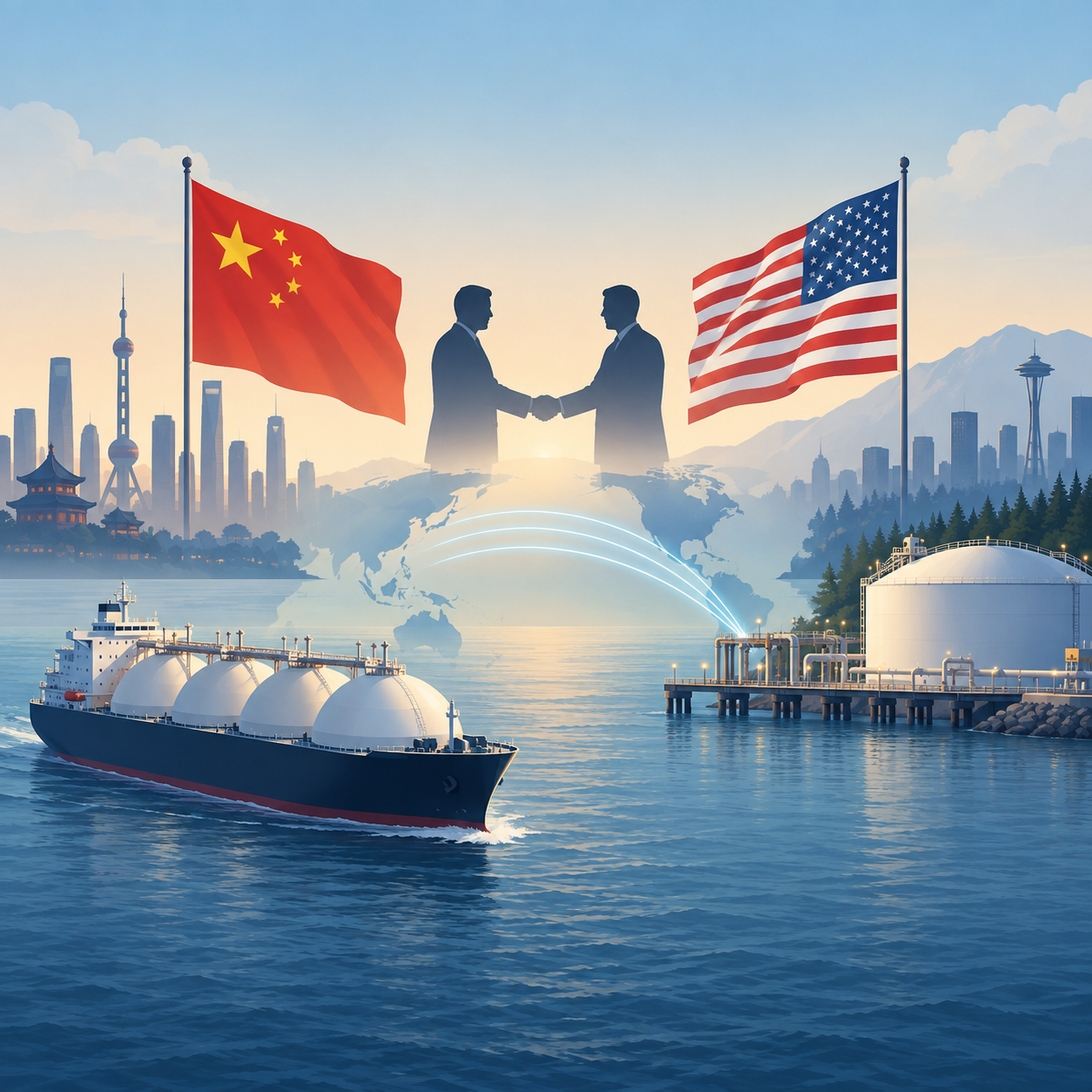 彭博：习特会或推动中国恢复采购美国液化天然气
