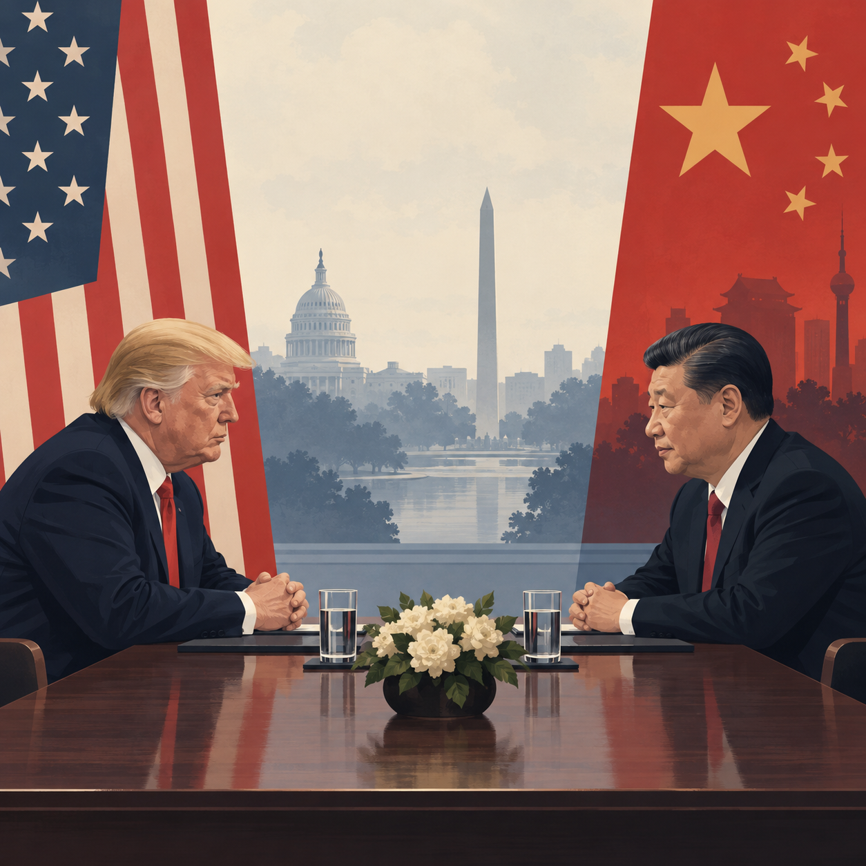 特朗普与习近平会晤或将着眼于维持现状