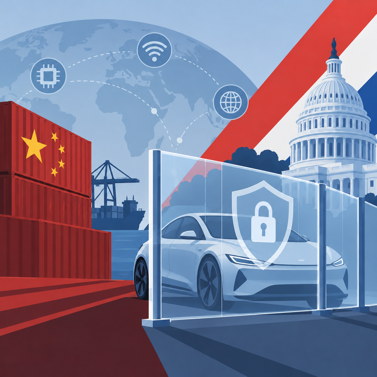 美国议员敦促特朗普维持对中国汽车制造商的禁令