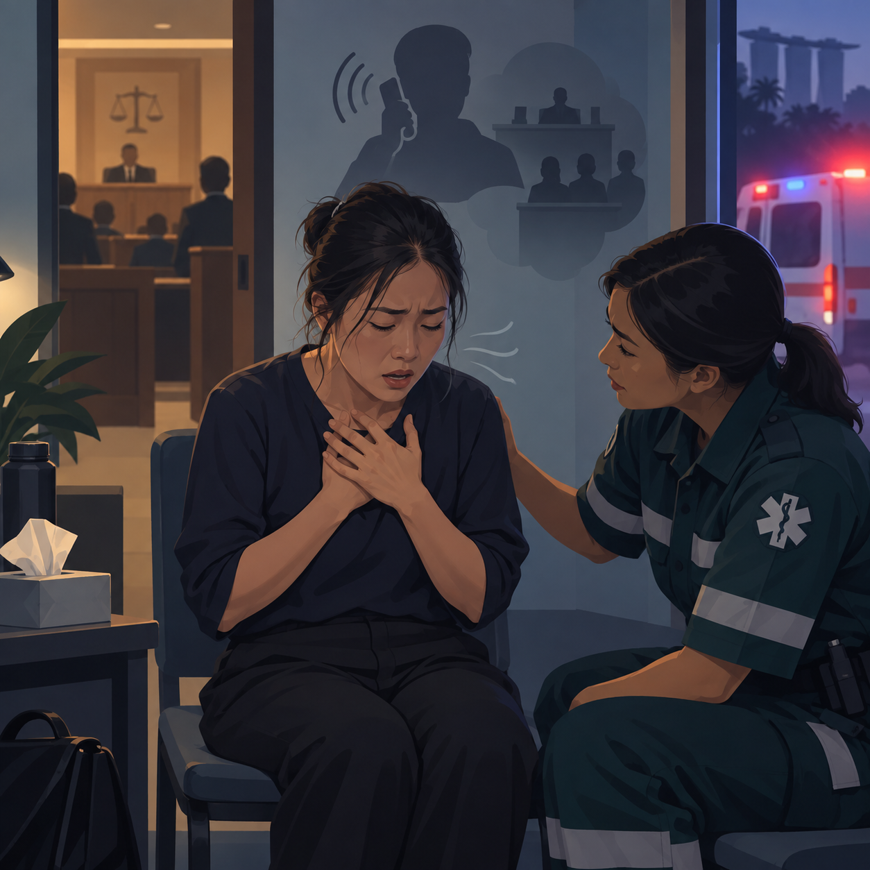 帕特里克·克兰西称作证前突发严重创伤性恐慌发作