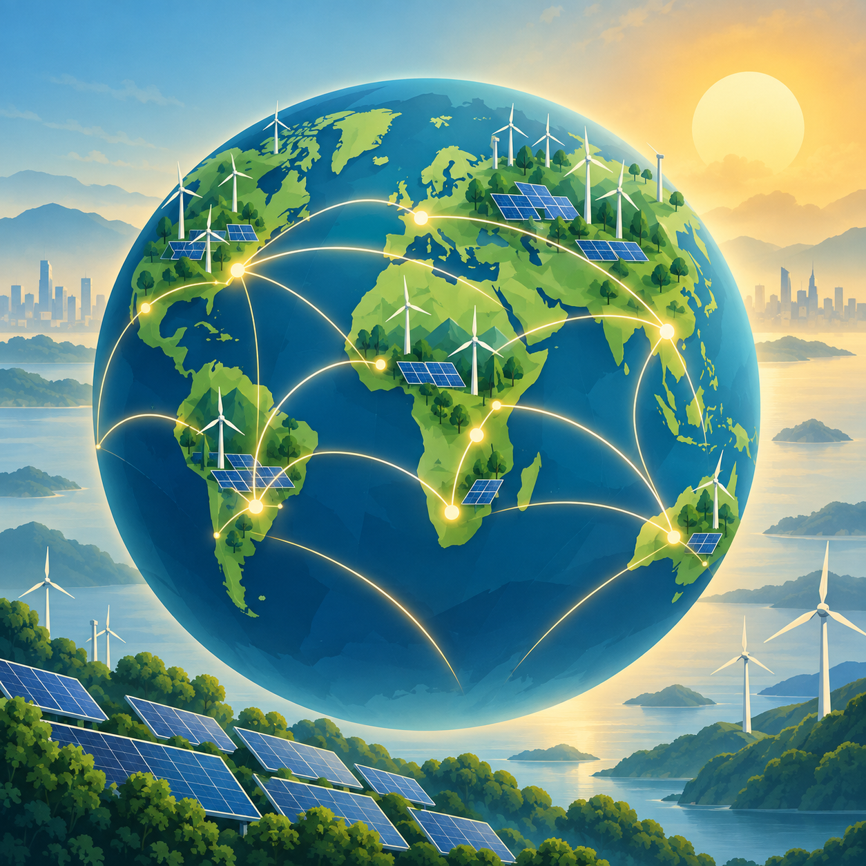 2025年全球可再生能源新增装机创纪录