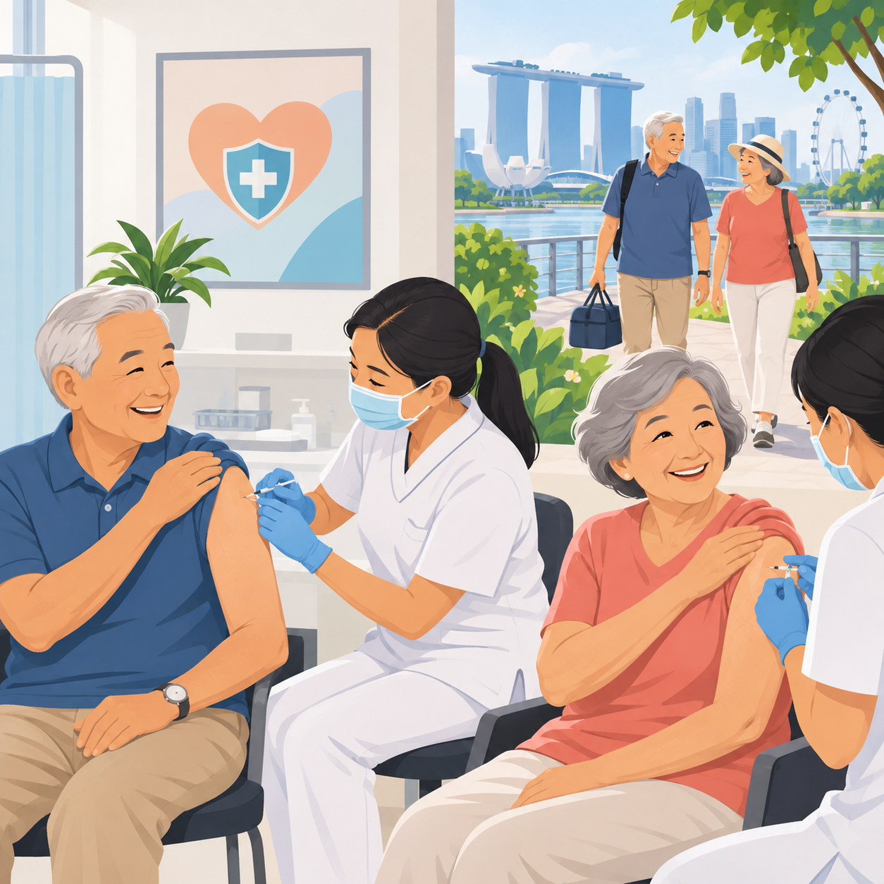 人口老龄化下，接种流感疫苗为何重要