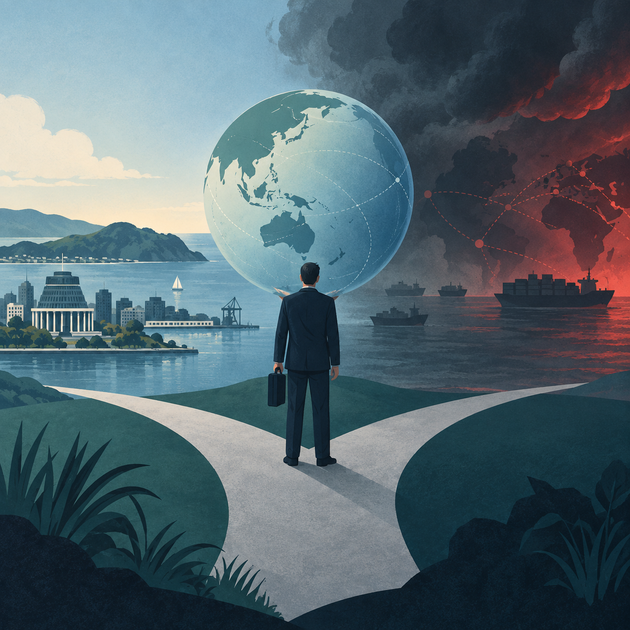 新西兰外长：应避免在全球危机中犯下外交错误