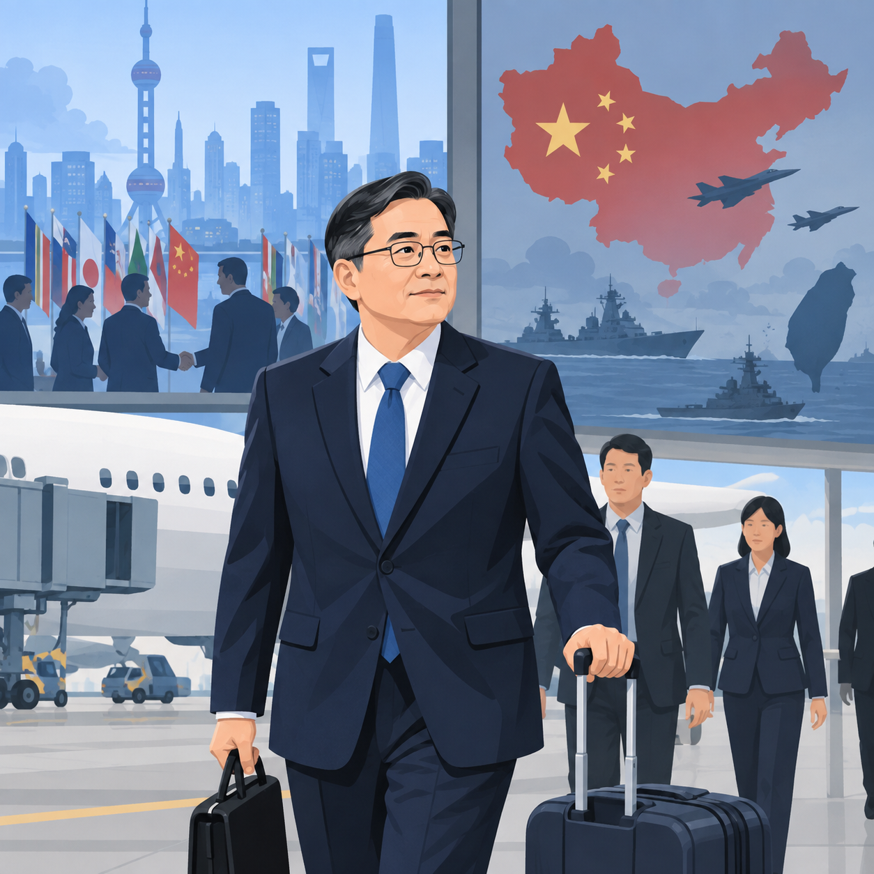 台湾劳动部长称访华期间未受“轻视”