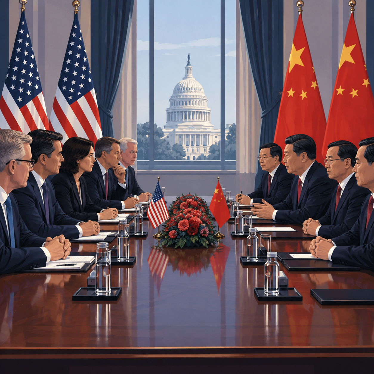 习近平料不会带企业高管出席与特朗普的峰会