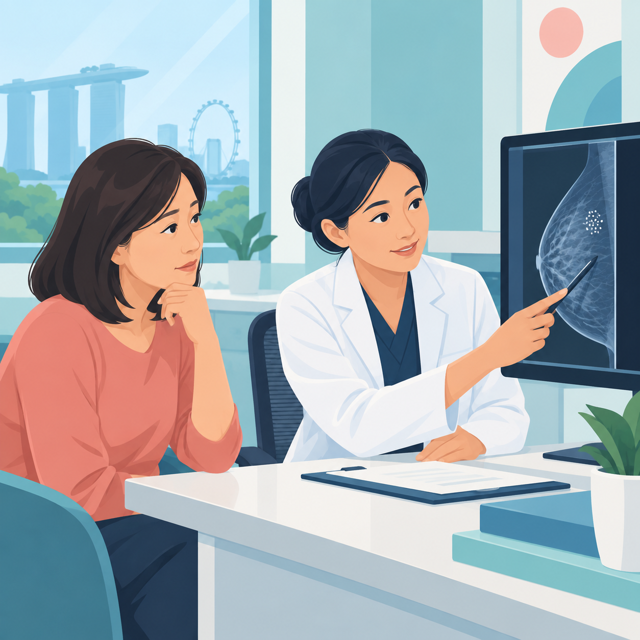 专家协同评估乳房筛查异常，帮助患者明确后续护理方向