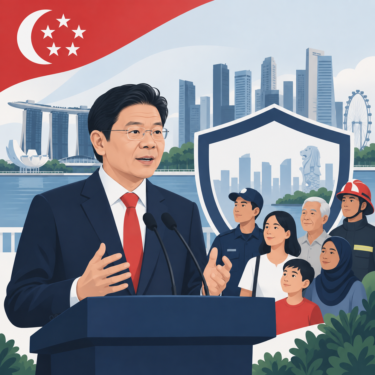 黄循财：恐怖主义仍是重大关切，新加坡将推动SGSecure进入下一阶段