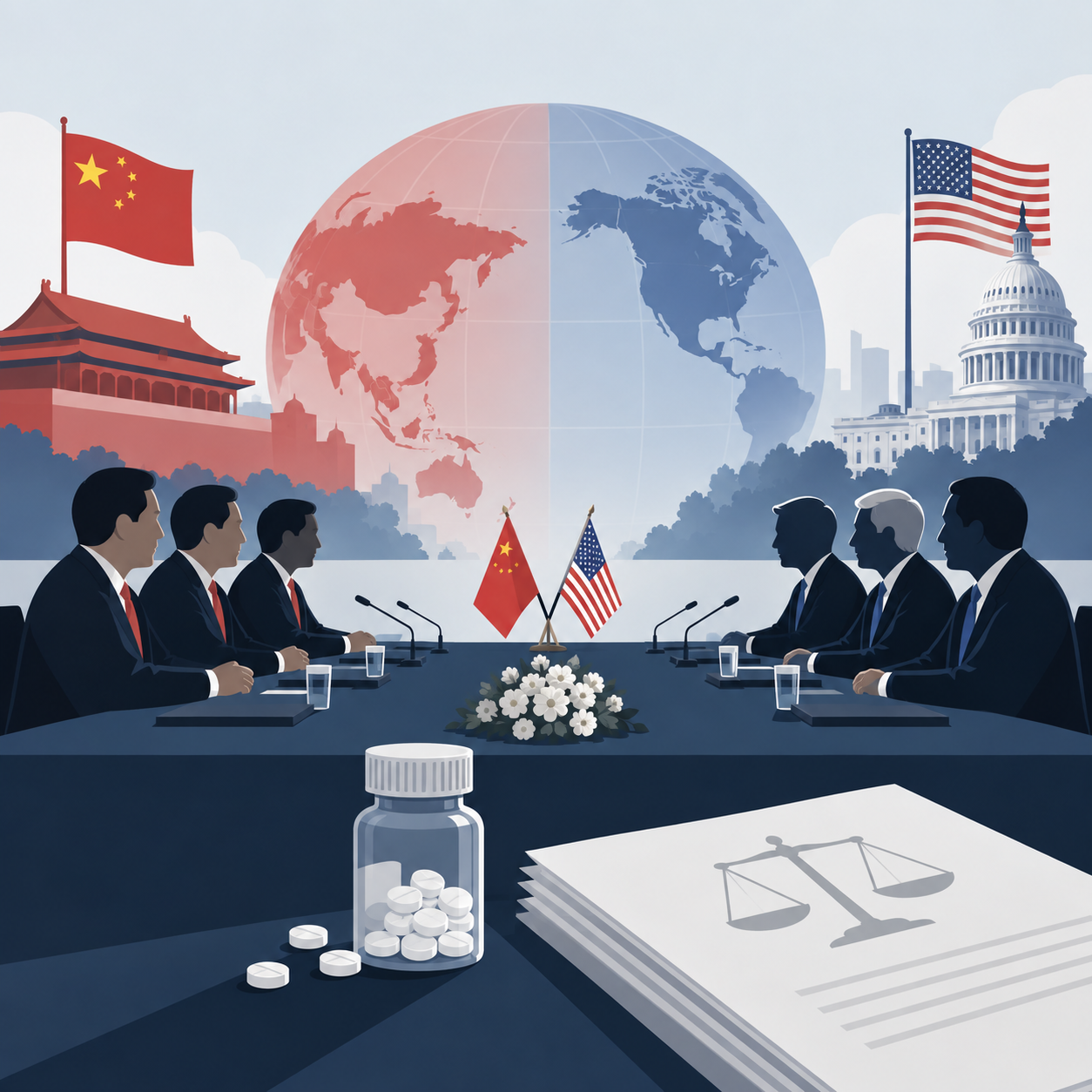 中美峰会前夕 中国发布涉芬太尼犯罪指导意见