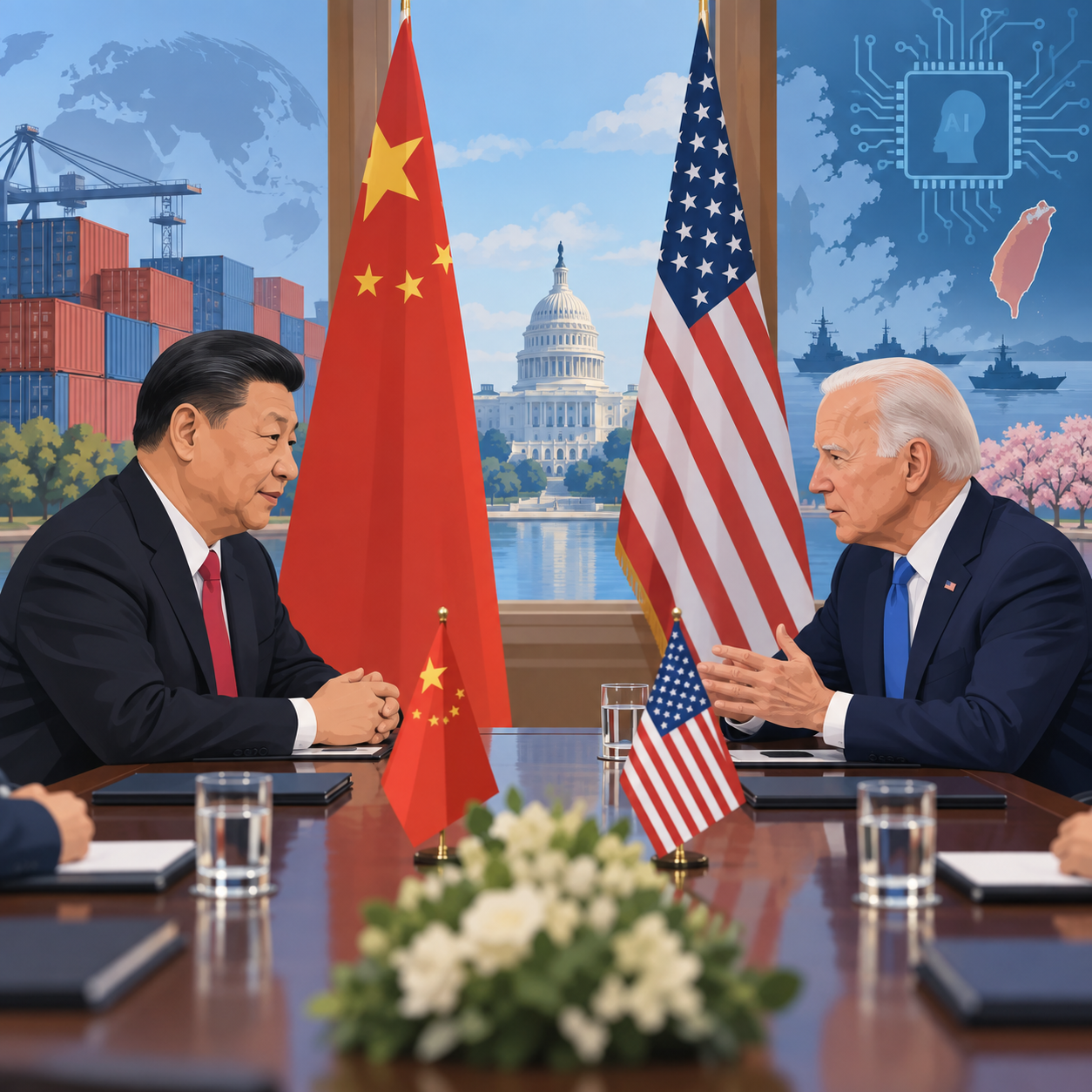 习近平与特朗普将在华盛顿会晤，贸易等议题料成重点