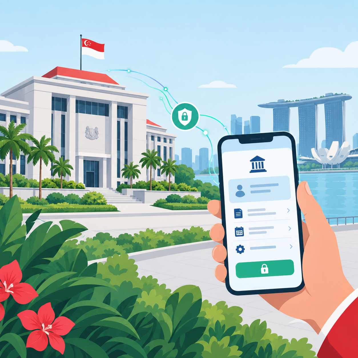 政府机构提醒通过.gov.sg网站获取信息