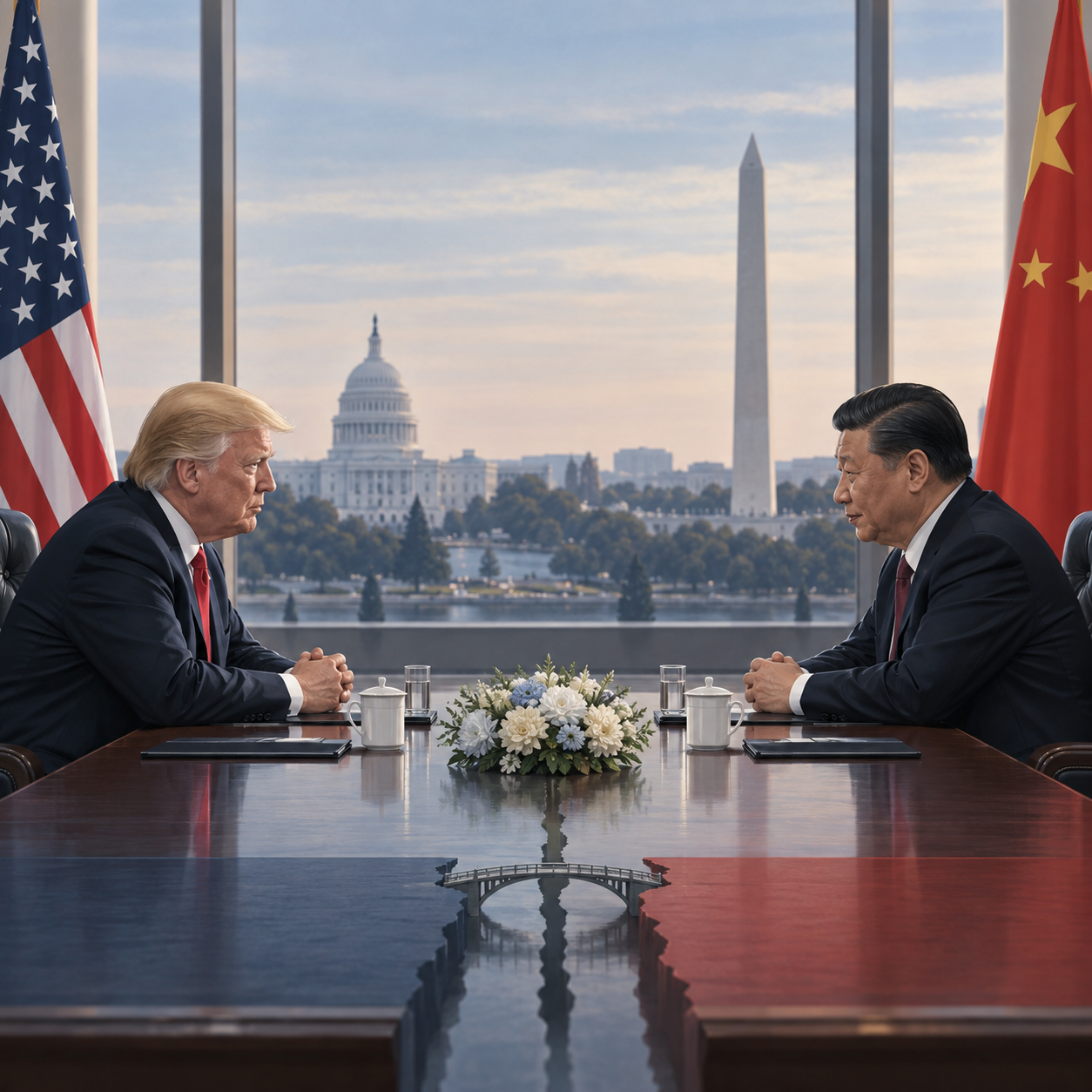 特朗普与习近平在华盛顿会面，寻求巩固中美关系“真实但肤浅的稳定”