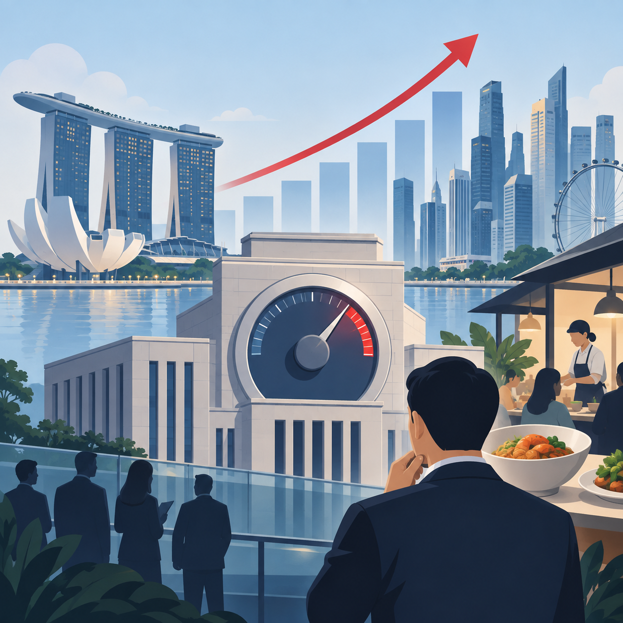 新加坡8月核心通胀率升至2.2%，市场关注金管局政策动向
