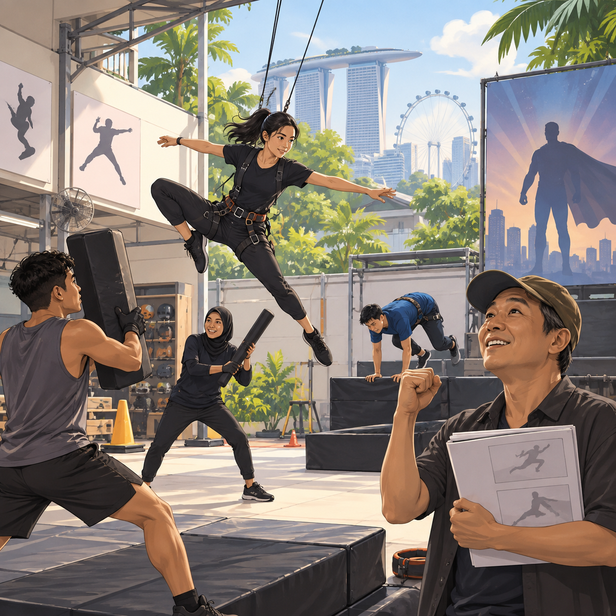 新加坡需要什么超级英雄？《The Sandbox》主创分享创意