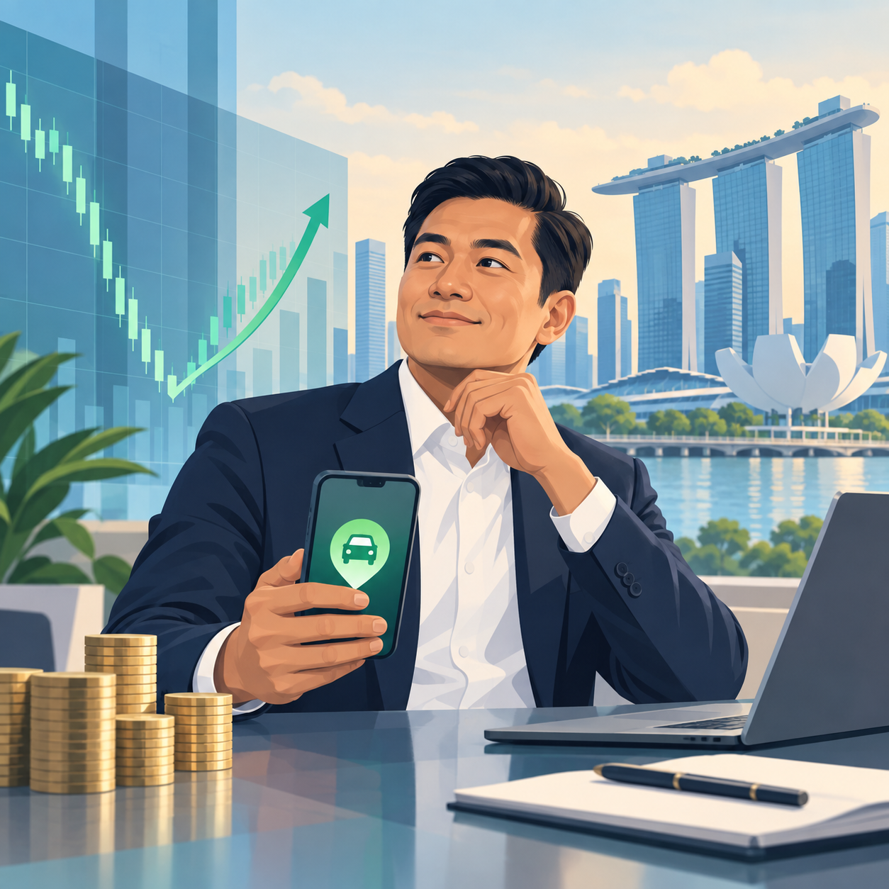 Grab首席执行官陈炳耀斥资约3000万美元增持公司股票