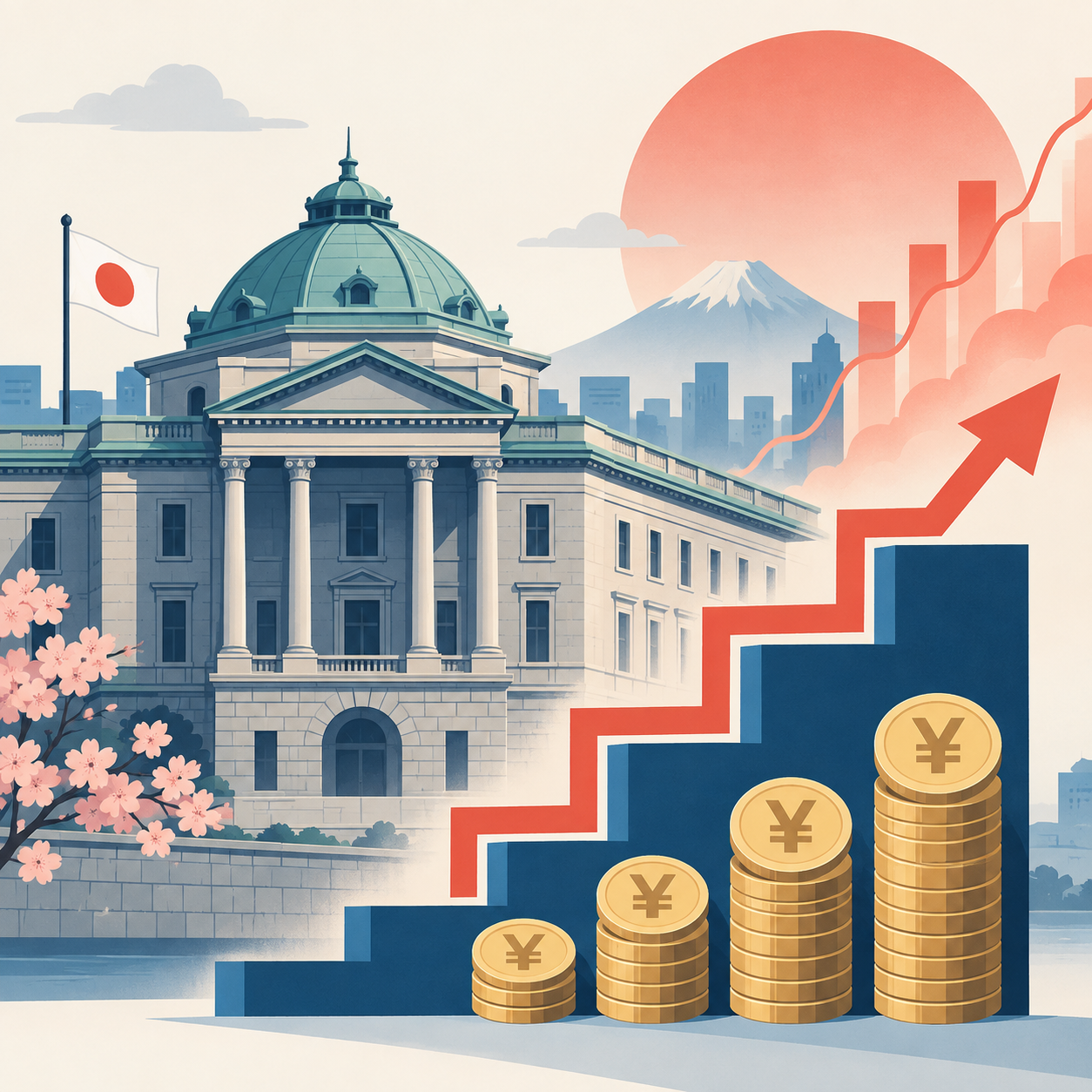 日本央行前委员：或每季度加息一次，明年六月前升至2%