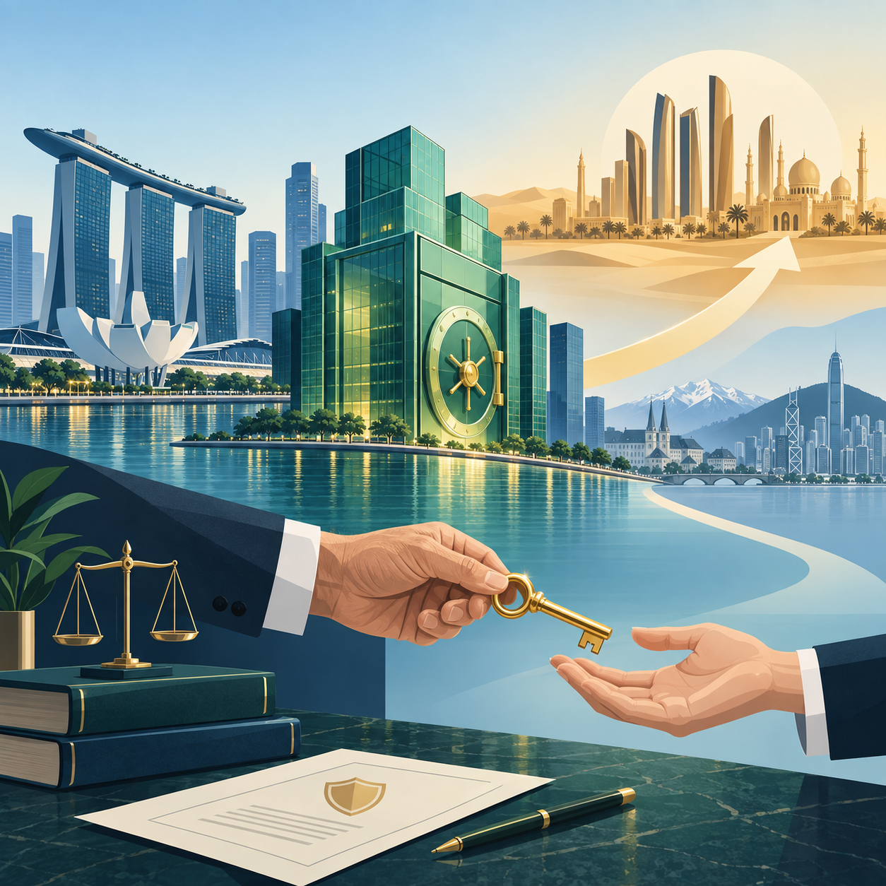 调查：新加坡仍是财富继承者首选 阿布扎比五年后选择率料增至27%