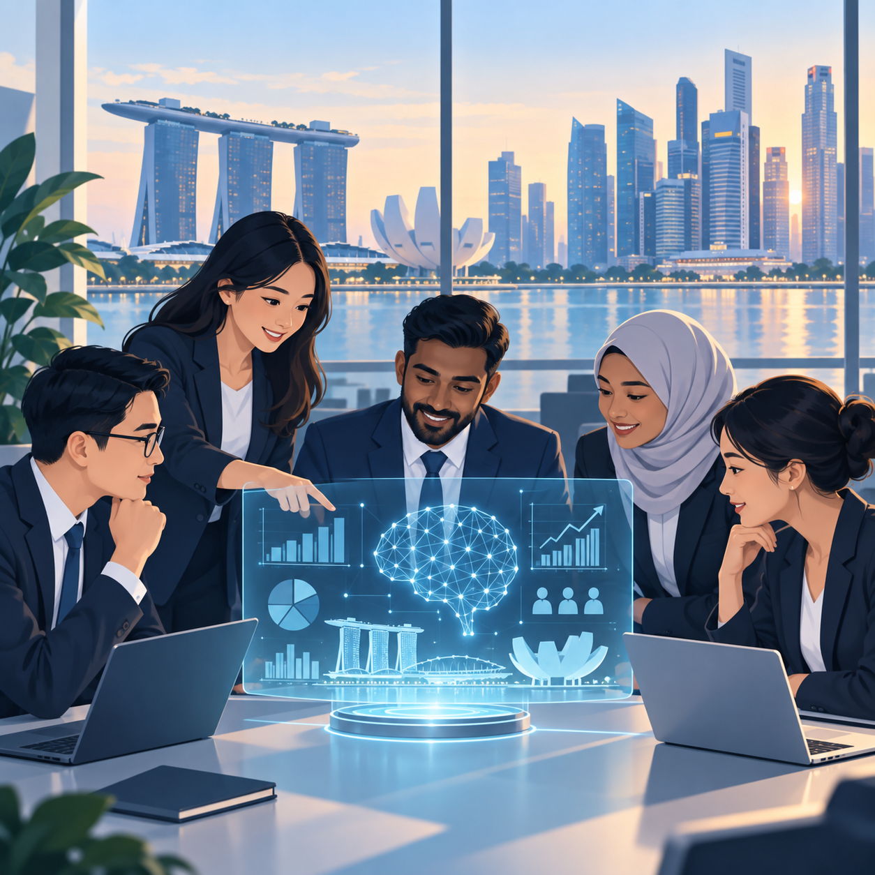 新加坡逾8万名金融从业者将在2028年前接受人工智能培训