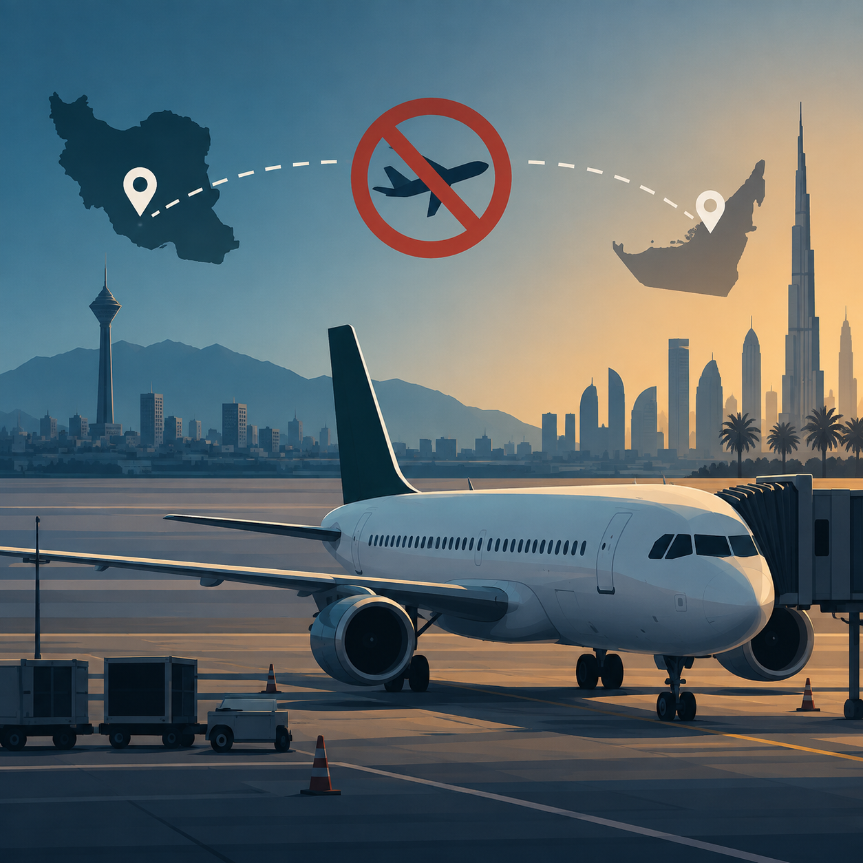 配合美国制裁 阿联酋取消所有伊朗航空公司航班
