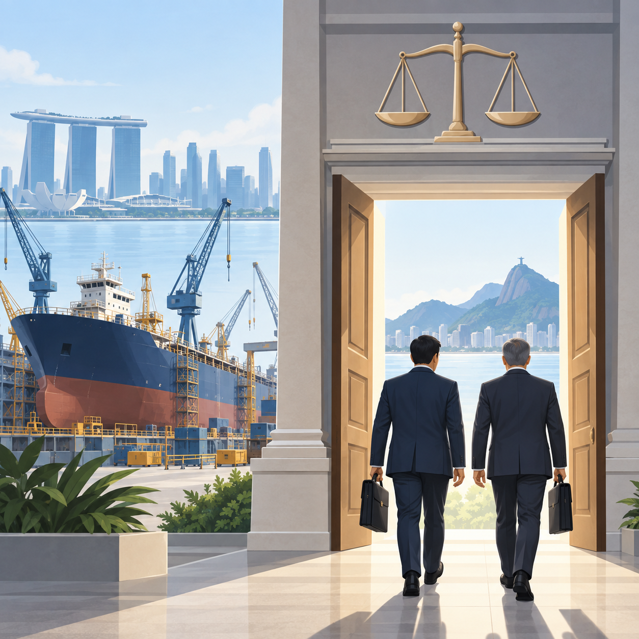被控向巴西官员行贿 前胜科海事总裁与子公司前高管无罪释放