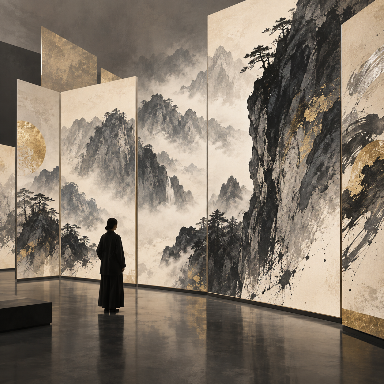 李华弌新加坡个展展出12件水墨代表作