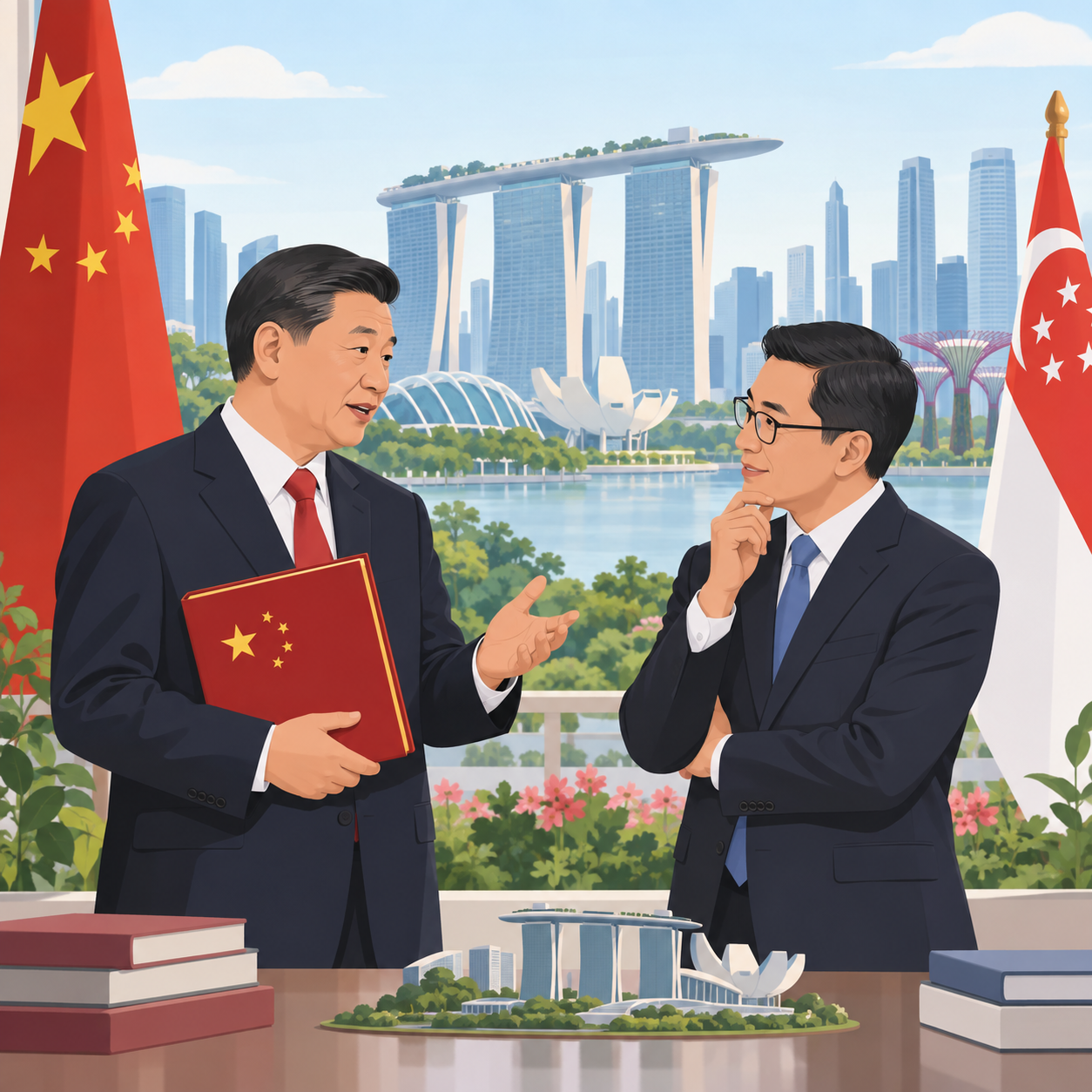 中国外交官：持续借鉴新加坡现代化经验