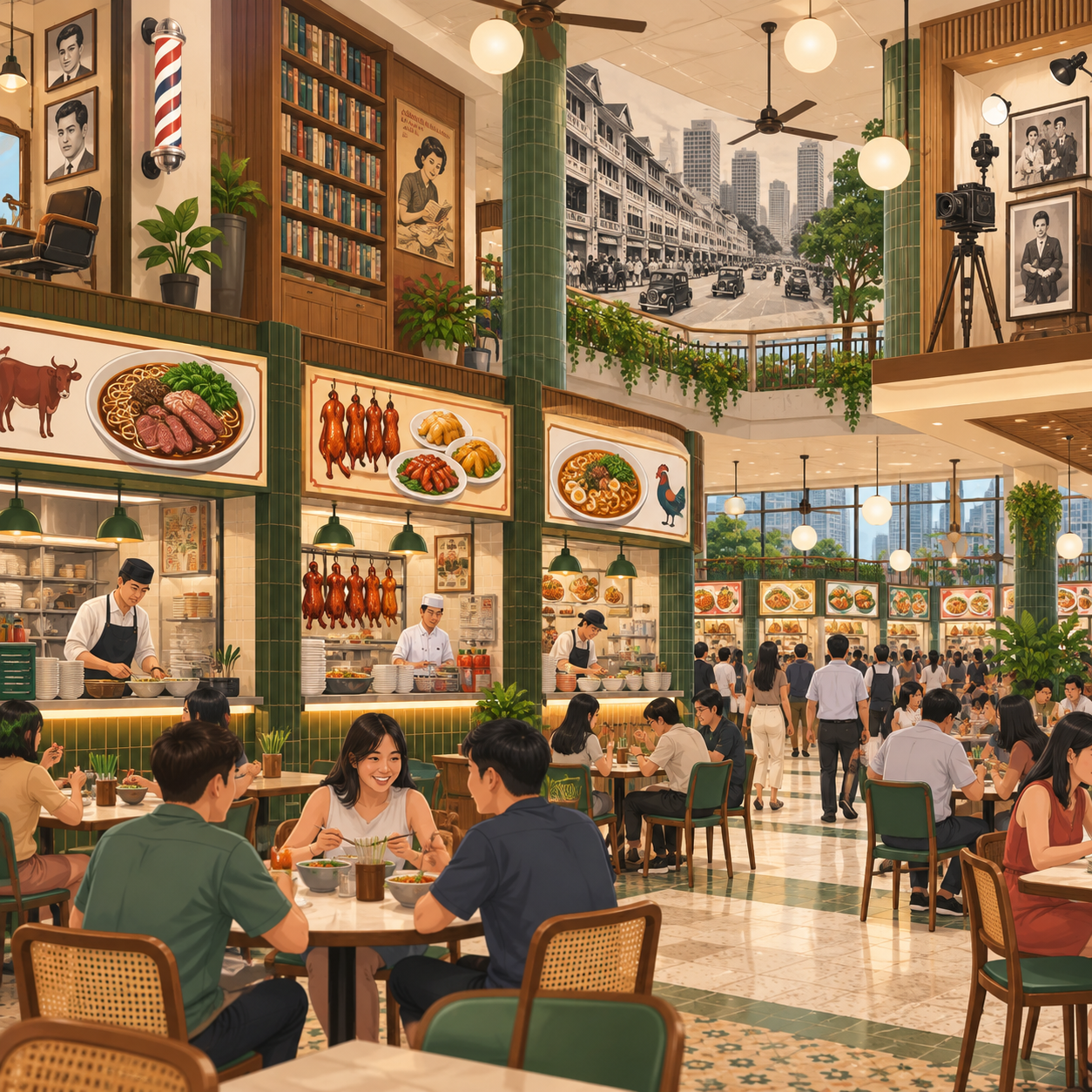 乌节ION美食广场Food Opera翻新重开，引入18个品牌