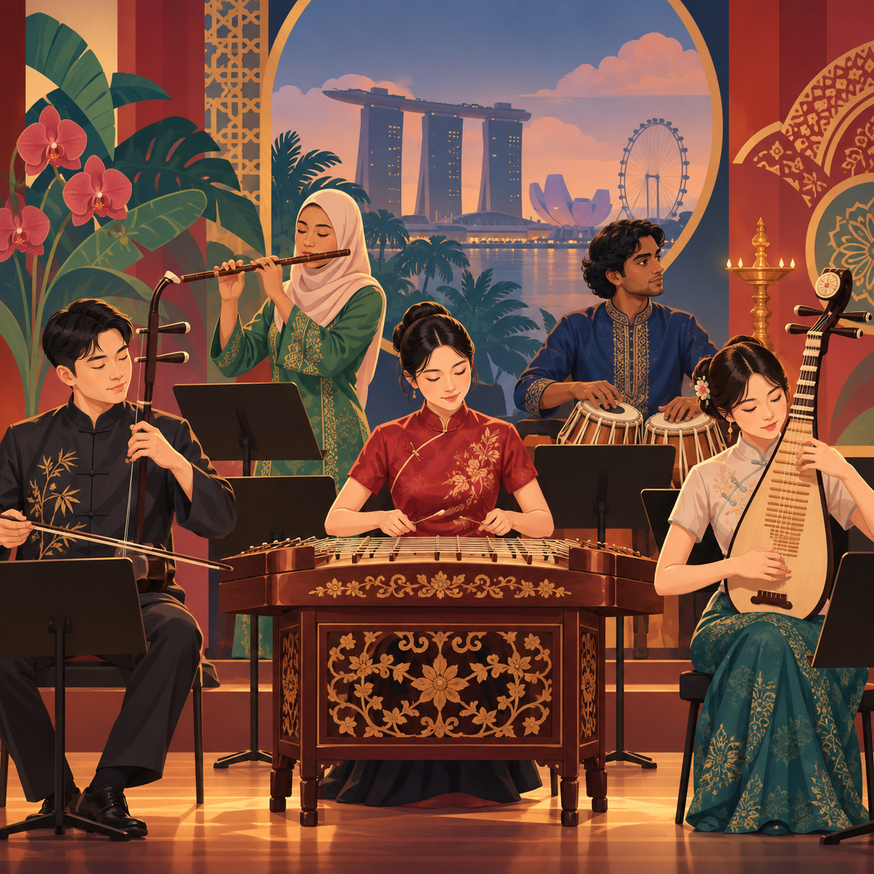 南艺成立华乐学院 推动新加坡特色音乐发展