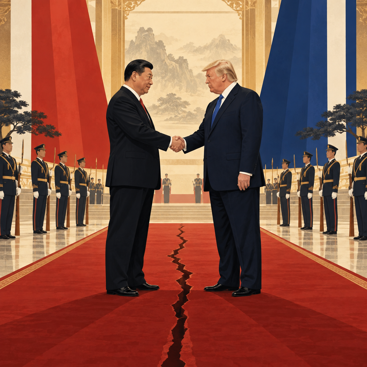 习特二会获高规格礼遇 核心分歧仍难解