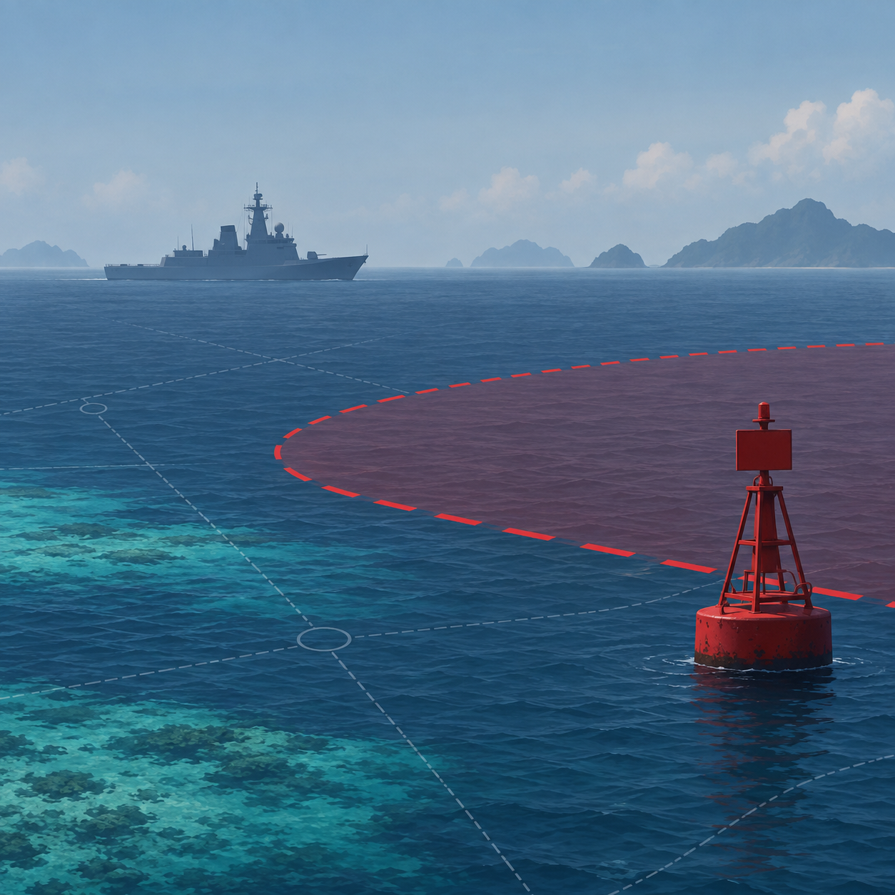 中国下周将在南中国海部分海域举行实弹射击