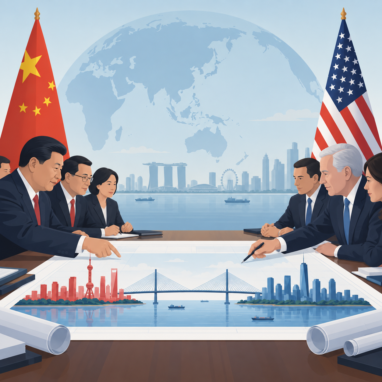 中国官媒：将中美建设性战略稳定关系从愿景转化为行动