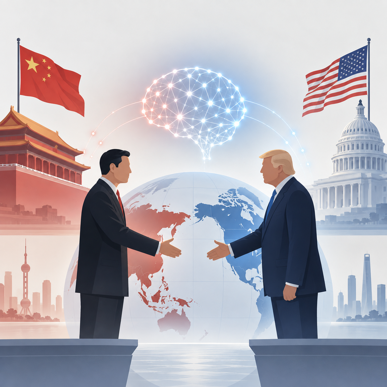 中国称“尊重”特朗普将人工智能改称“超级智能”