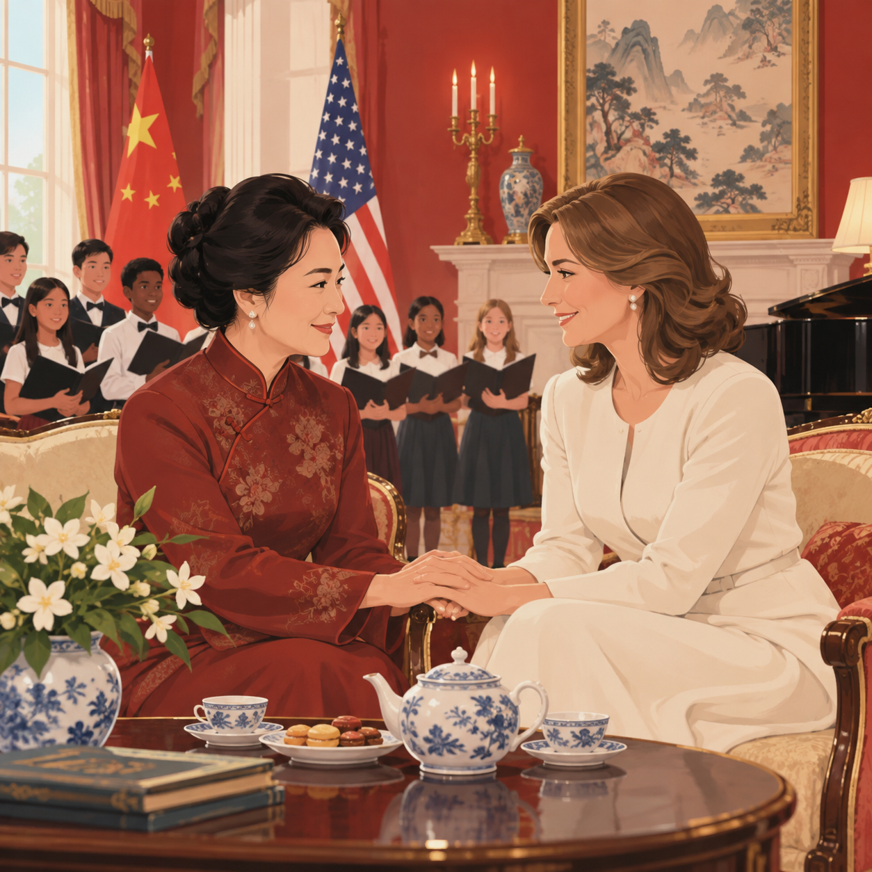 王毅：夫人外交为习近平访美注入柔性力量