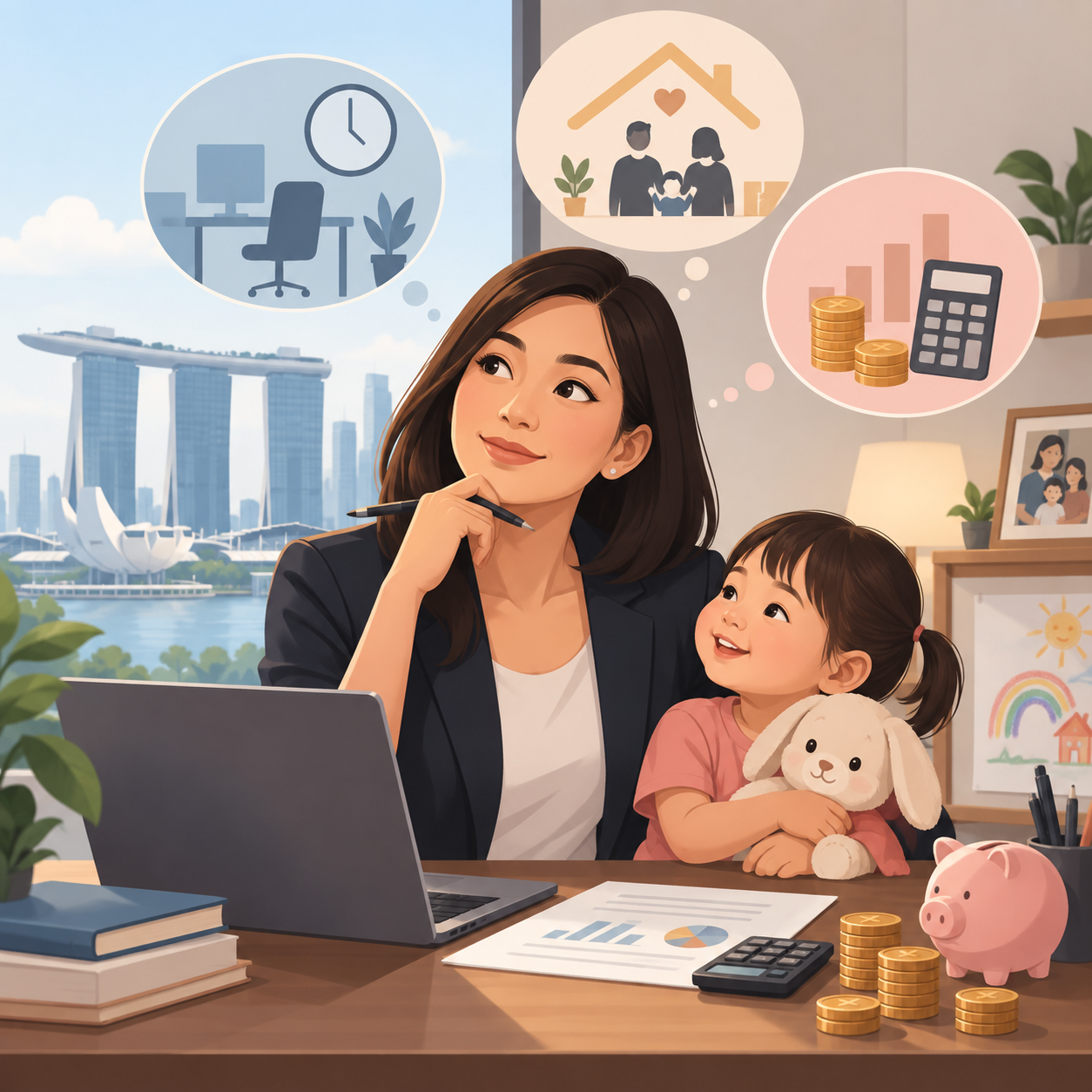 调查：四成职业女性担心育儿费用