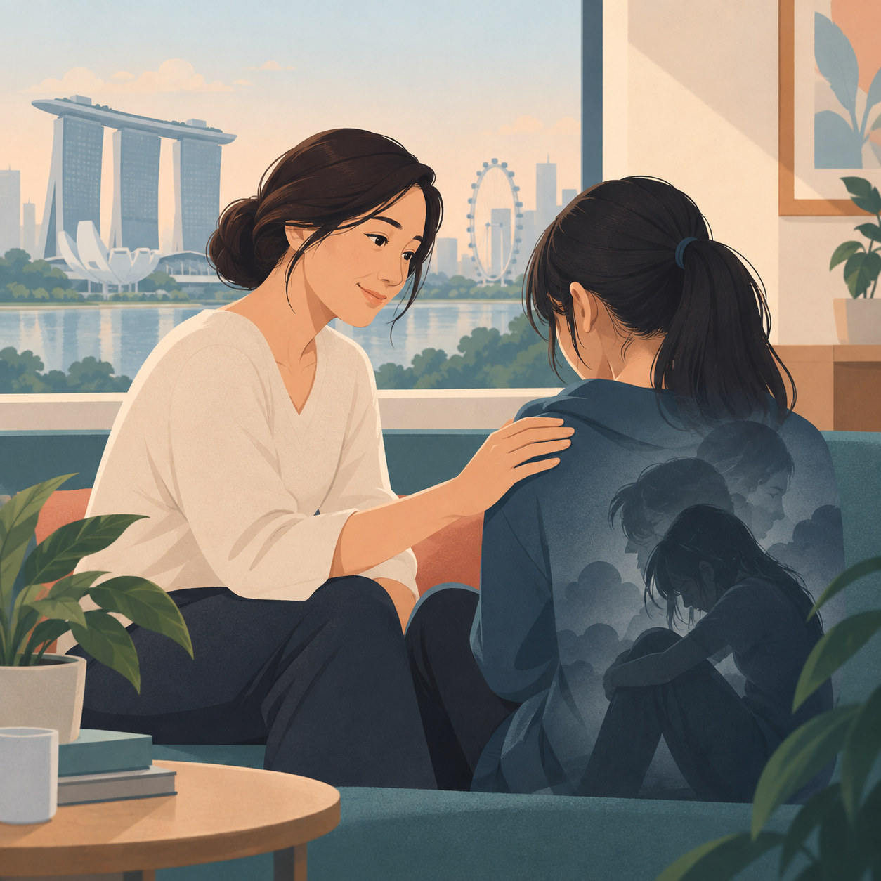 心理学家陪伴经历创伤的少女：不要只看见她们的表面