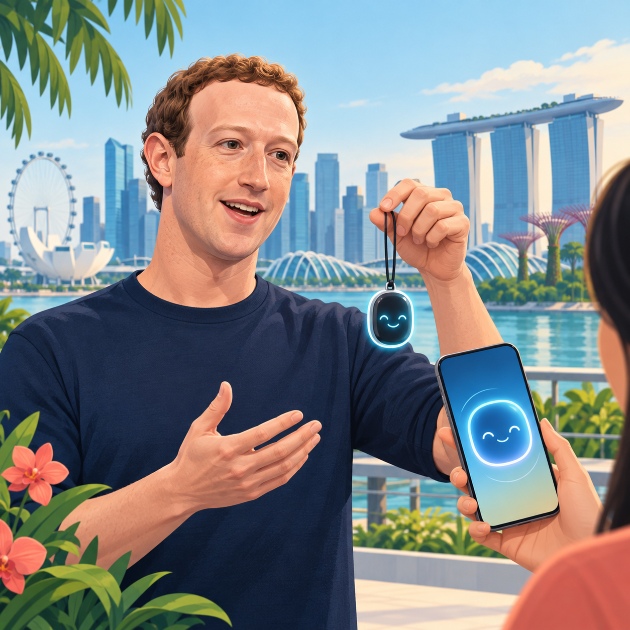 扎克伯格推出“电子宠物式”AI挂坠，Muse或成Meta的关键时刻