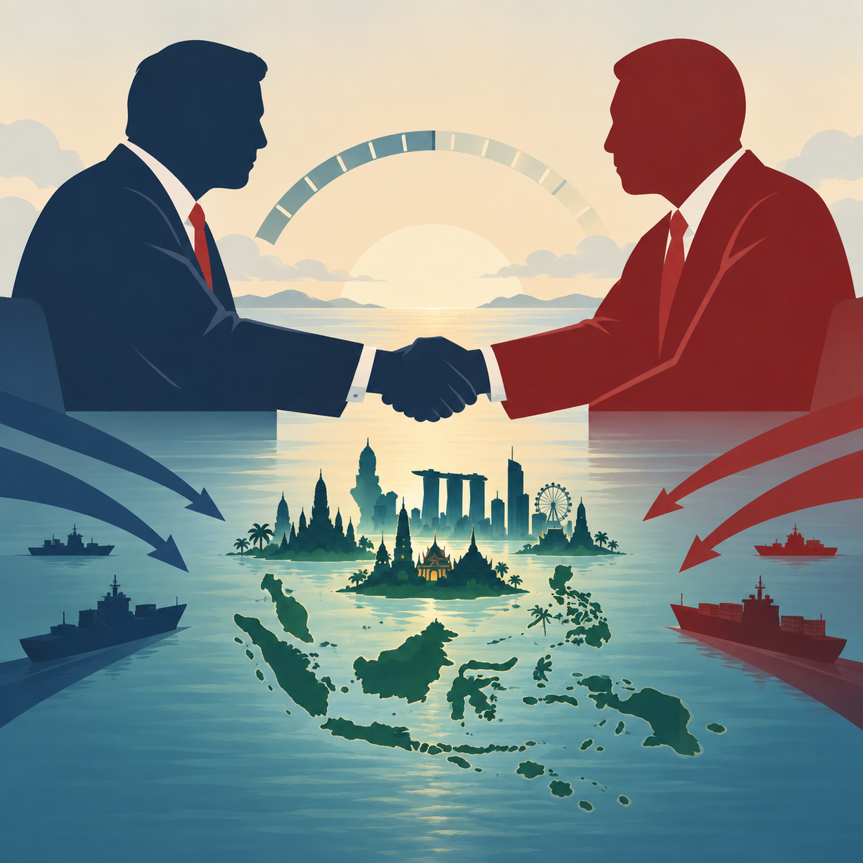 特朗普与习近平峰会换来百日缓和，东南亚盼局势更稳定