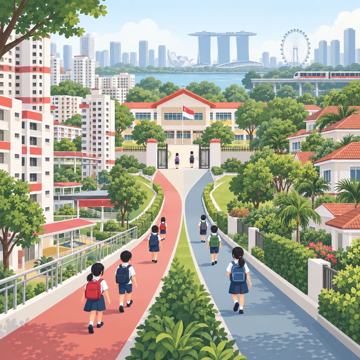 新加坡调整小学一年级招生规则，12所学校将扩大招生范围