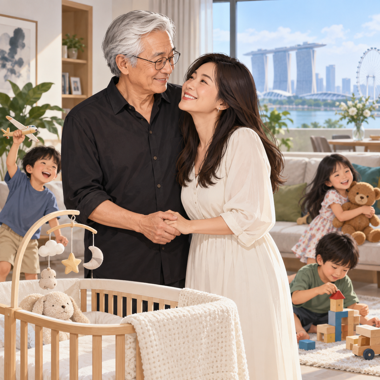 75岁导演张纪中宣布备孕第四胎 妻子称“孩子越生越聪明”