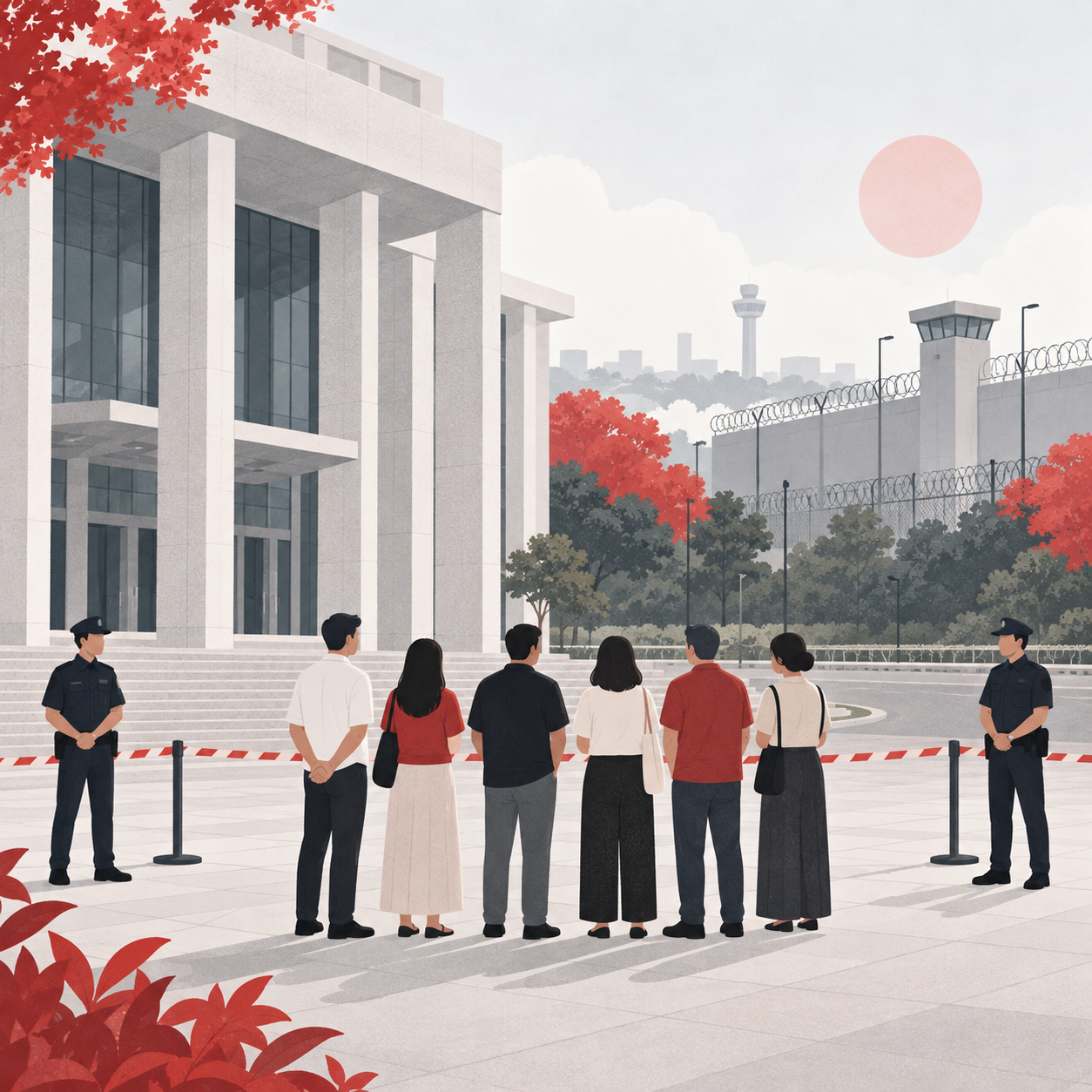 新加坡6人涉嫌无证或在禁区参加公众集会将被控