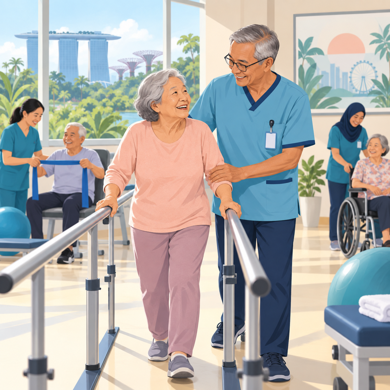 中年转投医疗照护业：从高薪岗位重拾人生价值