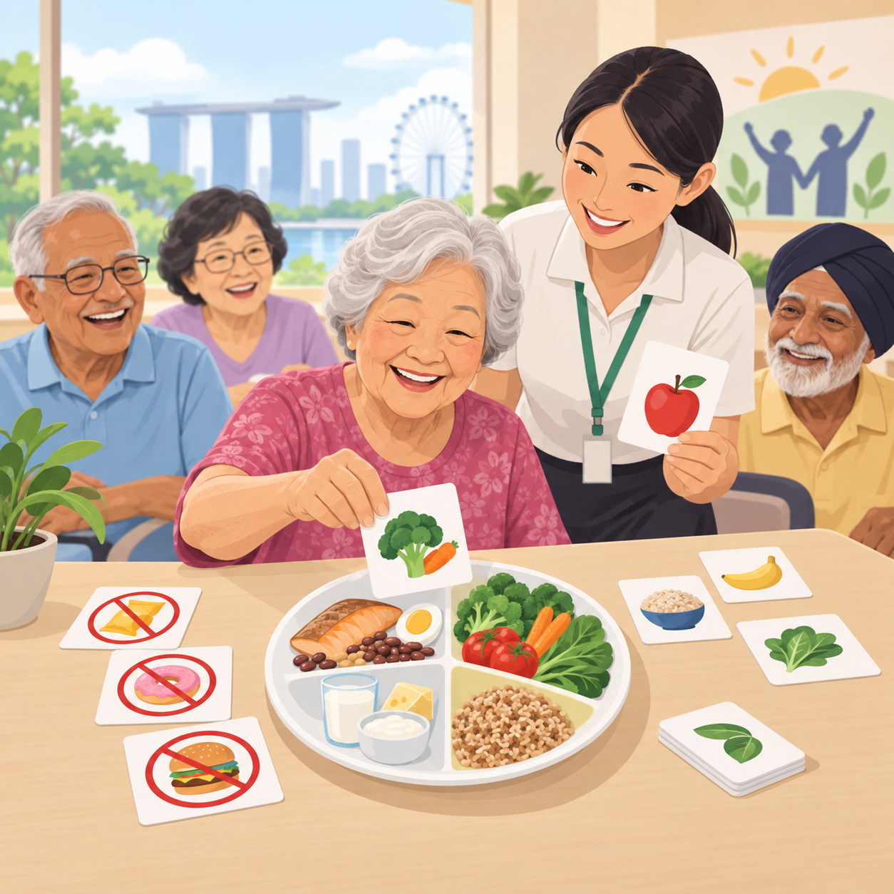 新营养计划教500名老人吃得更健康