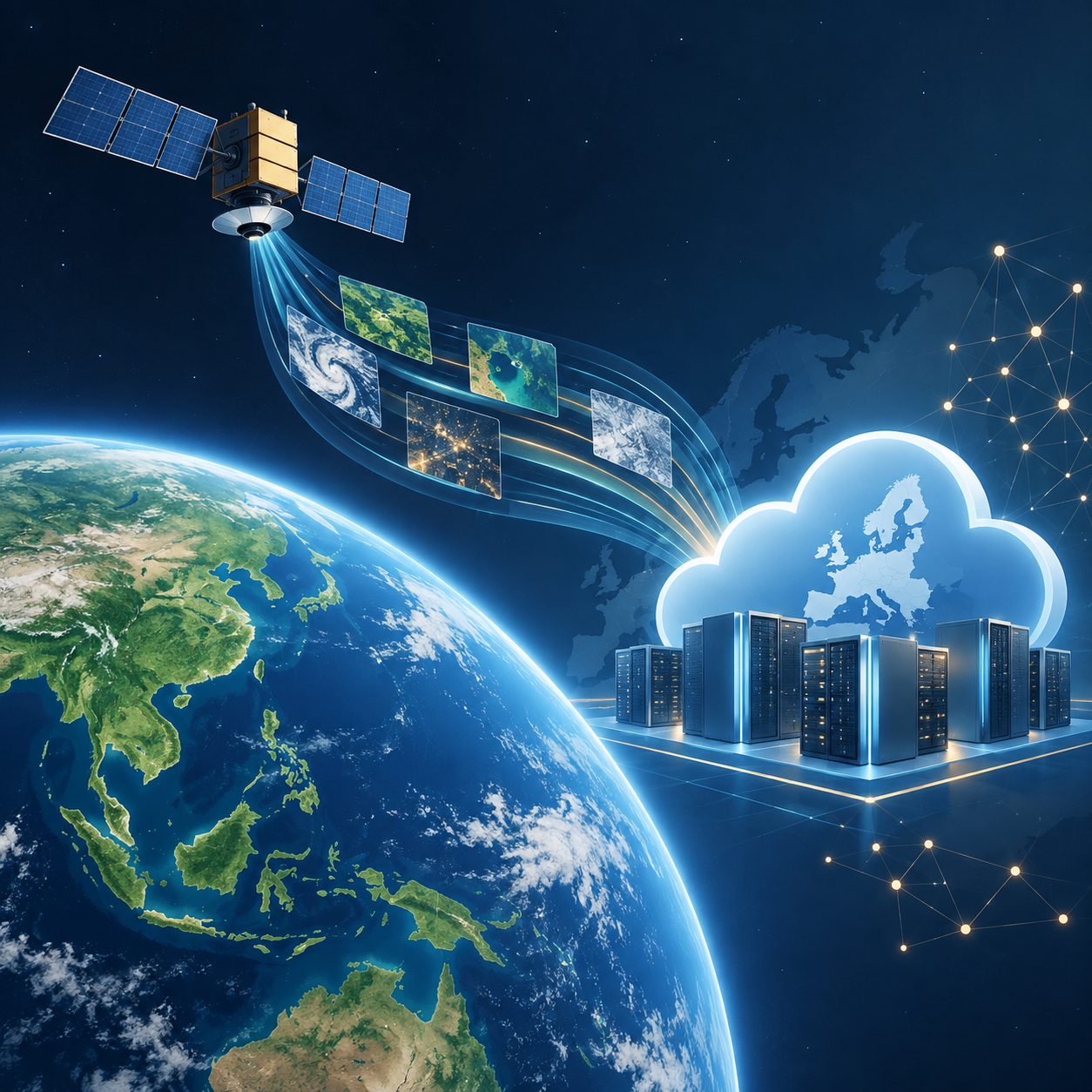 欧洲航天局委托OVHcloud和CGI建设地球观测数据系统
