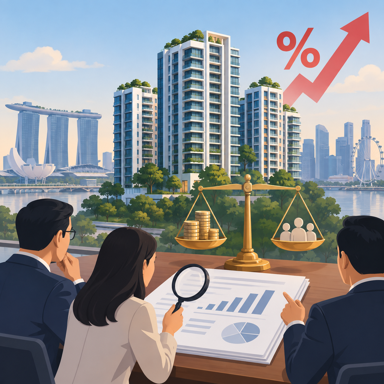 利率走高对新加坡房地产信托影响可控，但费用与利益一致性仍需关注