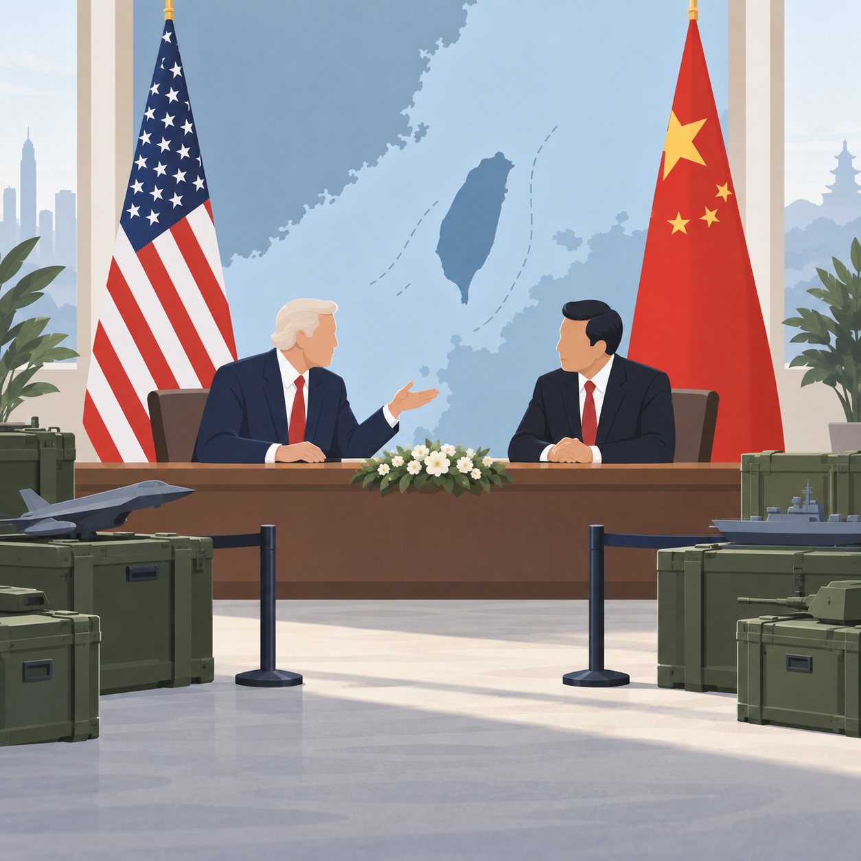 美方称暂无向中国出售武器计划