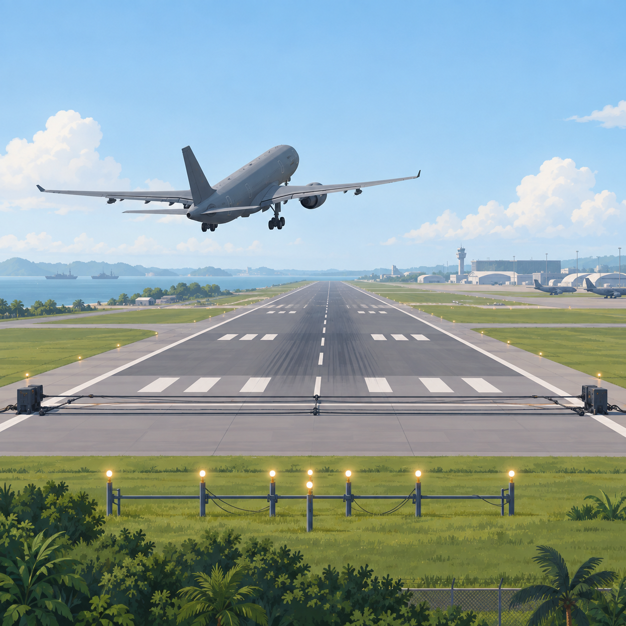 樟宜东新军用跑道启用 为巴耶利峇空军基地搬迁铺路