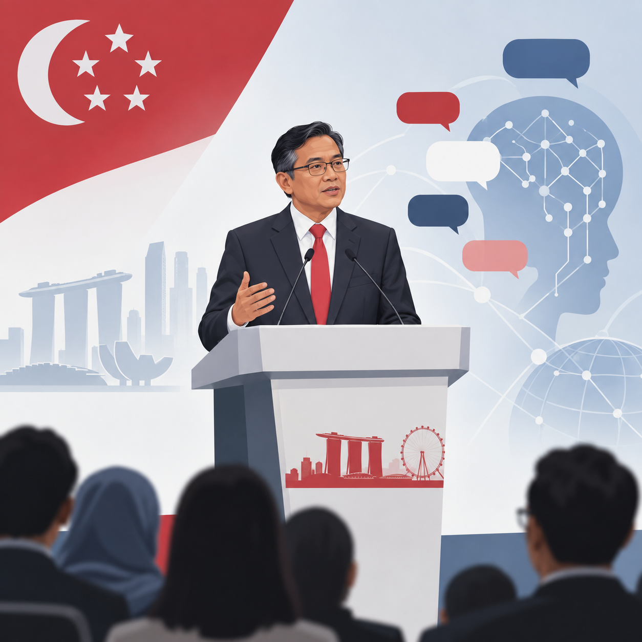 陈杰豪在2026年国家翻译委员会会议发表开幕致辞