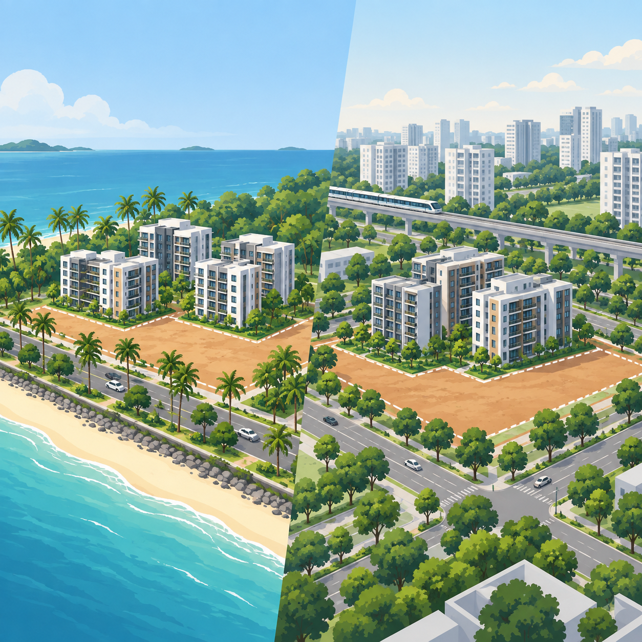 URA推出东海岸路及实龙岗北景住宅地段